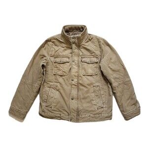Levi's Military Size Medium Mens Full Zip Brown Jacket Field Trucker